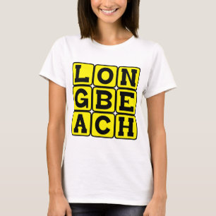 T-shirt Long Beach, Califórnia Estados Unidos