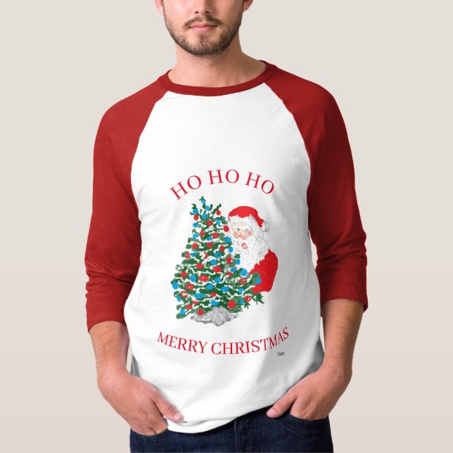 T-Shirt : LONG SLEEVE / PAPAIS NOEIS HO HO (Frente)