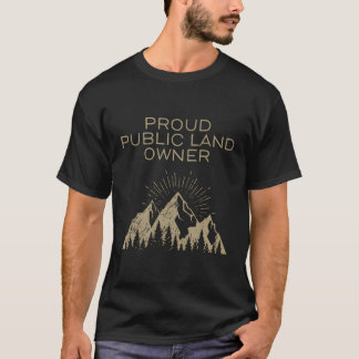 T-Shirt Long Sleeve, Proprietário Público Orgulhos