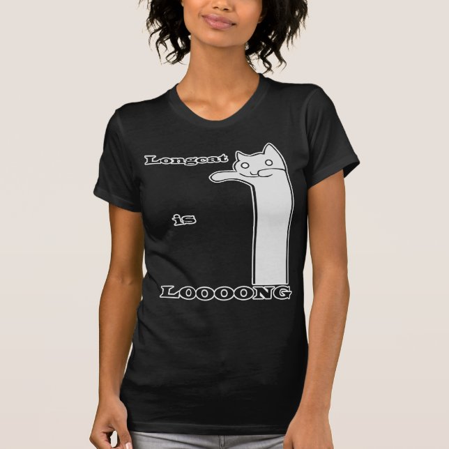 T-shirt Longcat é longo (Frente)
