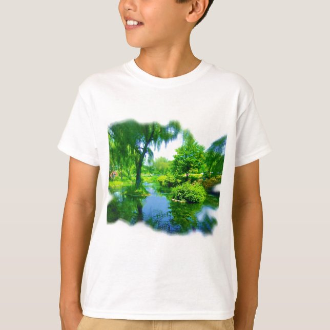 T-shirt Longe da cidade (Frente)