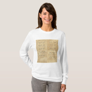 T-shirt longo básico da Capa de dez mulheres dos