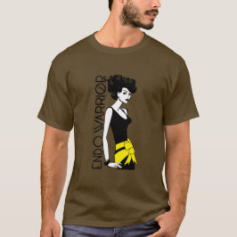 T-shirt longo básico da Capa dos homens ENDO do