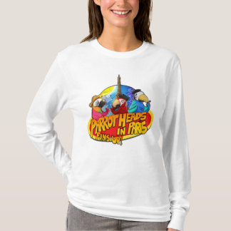 T-shirt longo da Capa das mulheres de PHIP