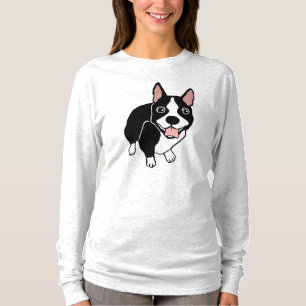 T-shirt longo da Capa das mulheres felizes de