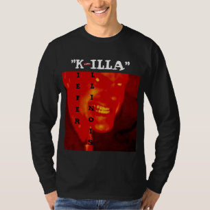 T-shirt longo da Capa de K-ILLA