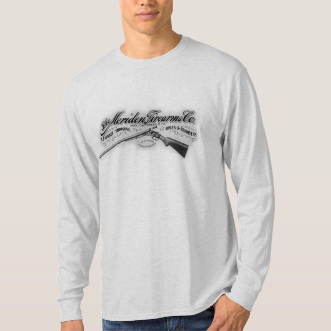 T-shirt longo do Raglan da Capa das canvas dos (Frente)