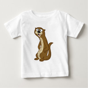 T-shirt Lontra do rick   Reggie da guarda florestal