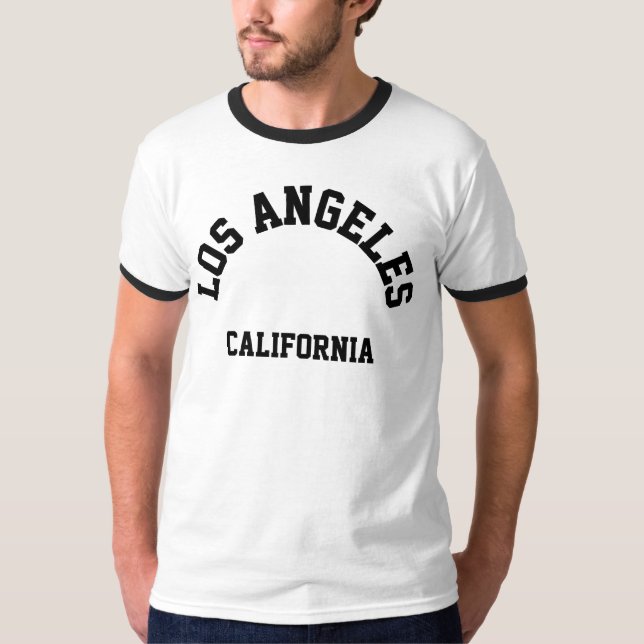 T-shirt Los Angeles California (Frente)