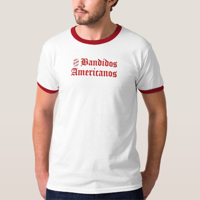 T-shirt Los Bandidos Americanos (Frente)