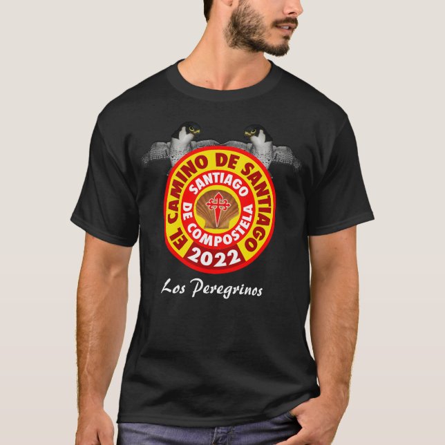 T-Shirt Los Peregrinos del Camino De Santiago 2022 (Frente)