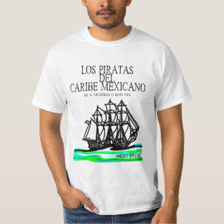 T-shirt Los Piratas del Caribe Mexicano 2012 #1