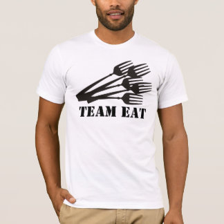 T-shirt Lotes do comensal que jantam as forquilhas que