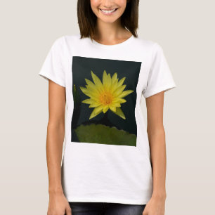 T-shirt Lotus amarelo Waterlily