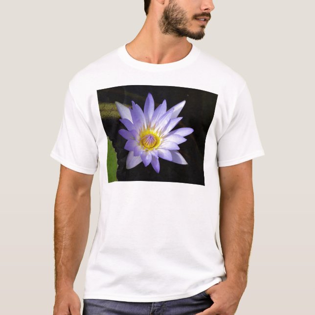 T-shirt lotus azul Nil (Frente)