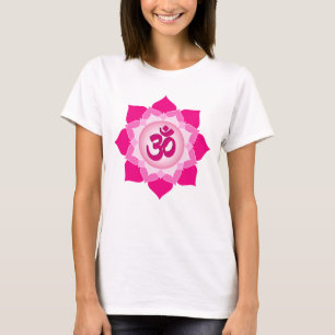 T-shirt Lótus rosa
