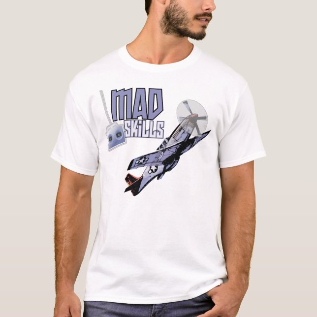 T-shirt louco das habilidades (Frente)