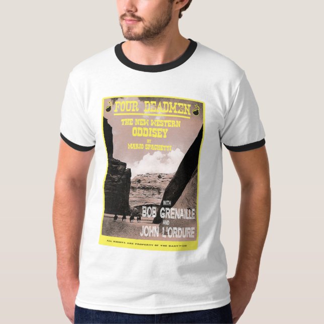 T-shirt louco dead men (Frente)