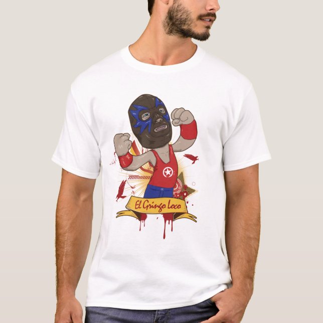 T-shirt Louco do Gringo do EL (Frente)