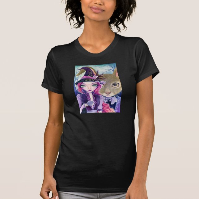 T-shirt louco do tea party (Frente)