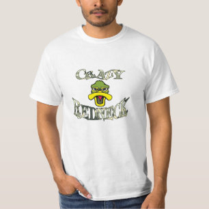 T-shirt louco do valor da camuflagem da cabeça do