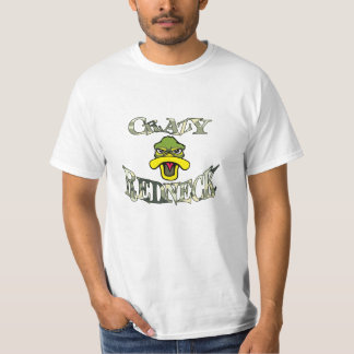 T-shirt louco do valor da camuflagem da cabeça do