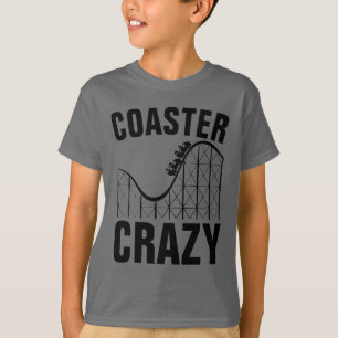 T-shirt LOUCOS do ROLLER COASTER