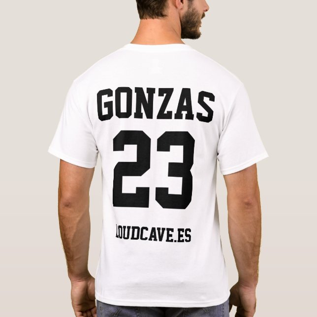 T-shirt Loud Cave - Gonzas (Verso)