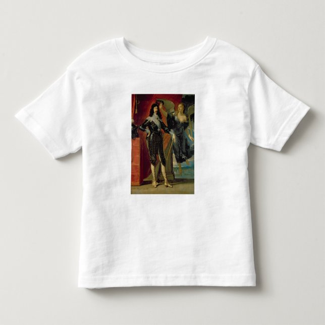 T-shirt Louis XIII coroado pela vitória, 1635 (Frente)