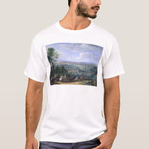 T-shirt Louis XIV no cerco de Lille que enfrenta