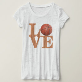 T-shirt Love Basketall