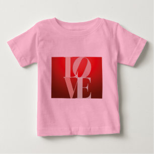 T-shirt Love Romance Red Pink