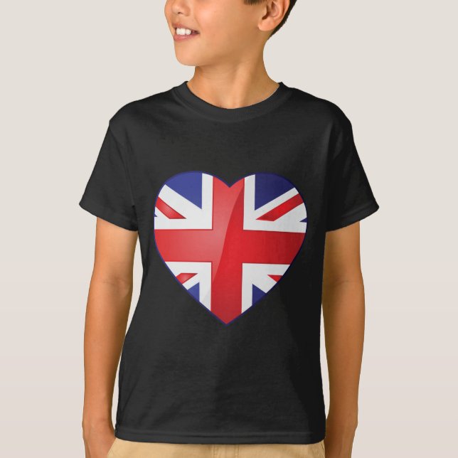 T-shirt Love UK (Frente)