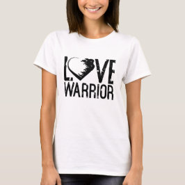 T-shirt Love Warrior Slouchy Namorado T Shirt
