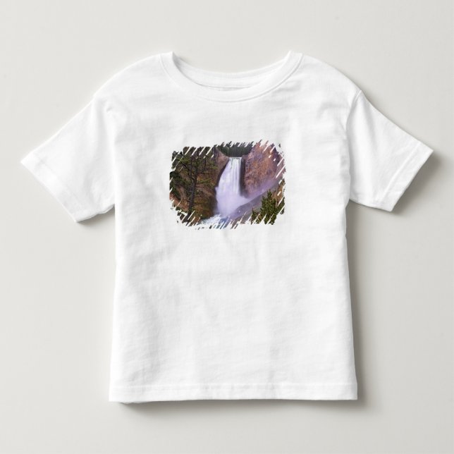 T-shirt Lower Yellowstone Falls, Grand Canyon de (Frente)
