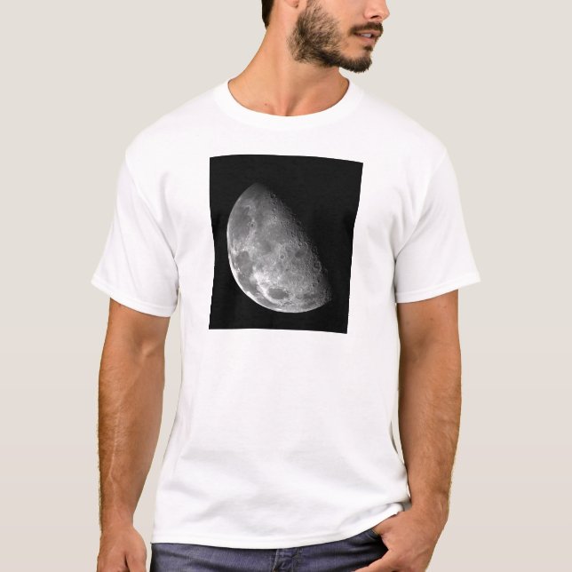 T-shirt Lua da missão espacial planetária de Galileo (Frente)