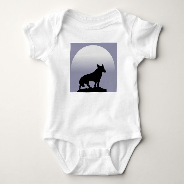 T-shirt Lua do lobo (Frente)