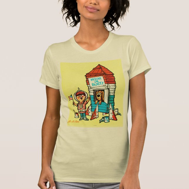 T-shirt Lua ou busto! (Frente)