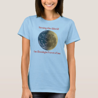 T-shirt Lua - Salvar o mundo