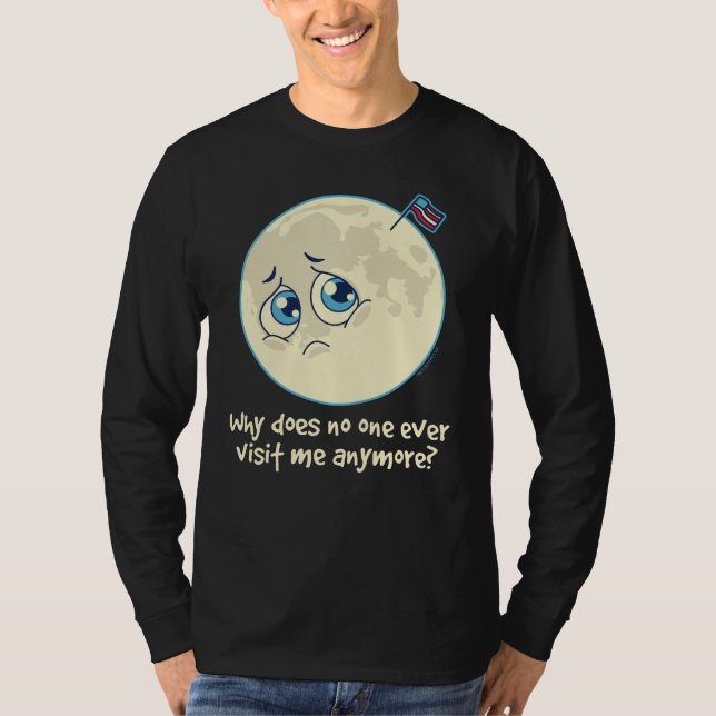T-shirt Lua triste (Frente)