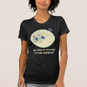 T-shirt Lua triste