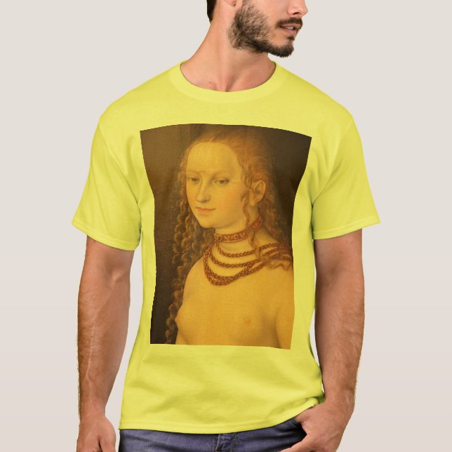 T-shirt Lucas Cranach - Venus em Berlim (Frente)