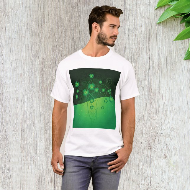 T-Shirt Lucky Clover Mens (Criador carregado)