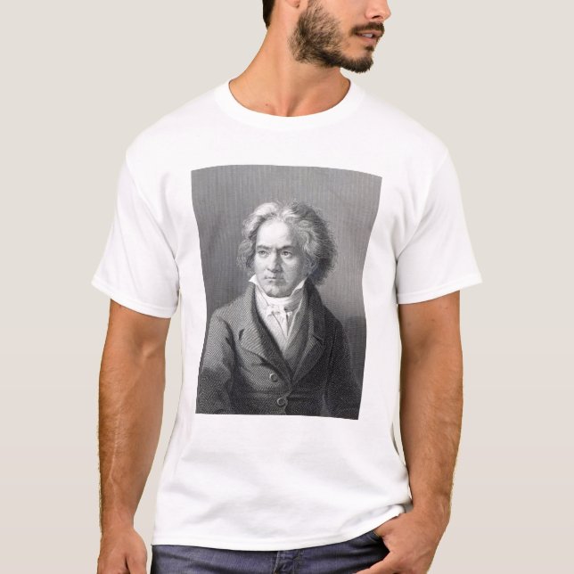 T-shirt Ludwig van Beethoven (Frente)