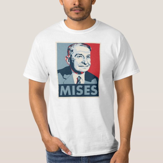 T-shirt Ludwig von Mises (Frente)