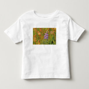 T-shirt Lupine e flores silvestres Prairie Smoke em Montan