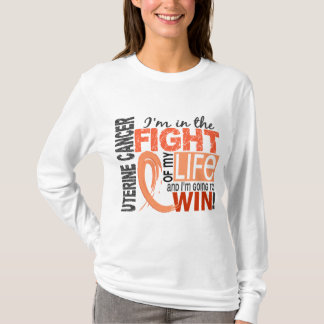 T-shirt Luta de meu cancer uterina da vida