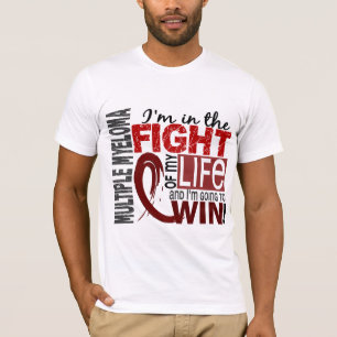 T-shirt Luta de meu mieloma múltiplo da vida