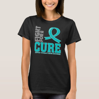 T-shirt Luta Do câncer de ovário Por Uma Cura