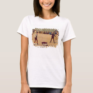 T-shirt Luta do cão (óleo no papel)